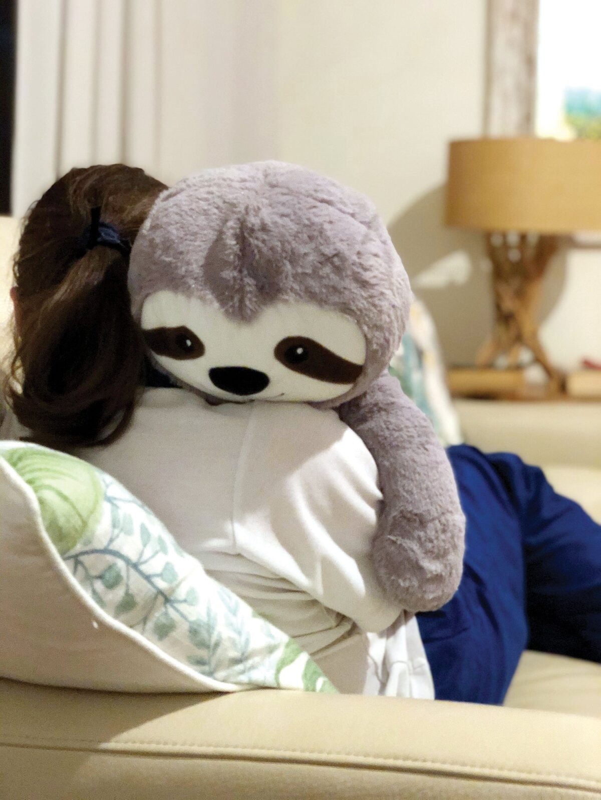 Weighted Sloth Plush Toy